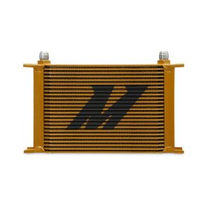 Mishimoto Universal 25-Row Oil Cooler, Gold