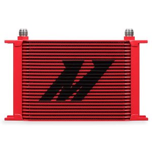 Mishimoto Universal 25-Row Oil Cooler, Red