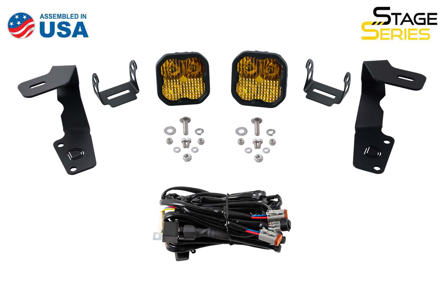 SS3 LED Ditch Light Kit for 2015-2021 Subaru WRX/STi, Sport Yellow Combo  Diode Dynamics – R'venge Performance